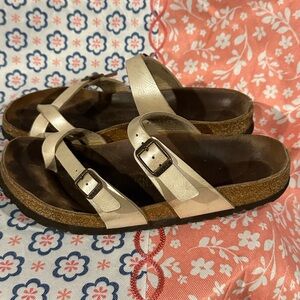 Birkenstock Gold Sandals